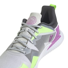 adidas Tennis Shoes Defiant Speed Allcourt white/grey/lime Men